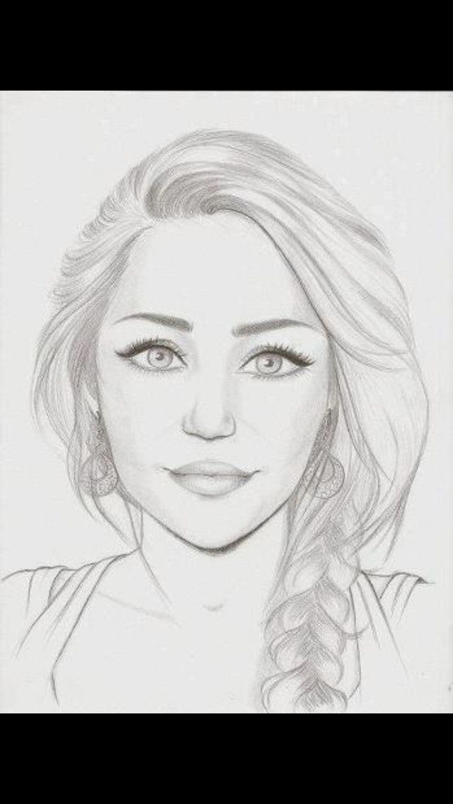 640x1136 Miley Cyrus Diy Art, Drawings, Pencil Drawings - Miley Cyrus Drawing