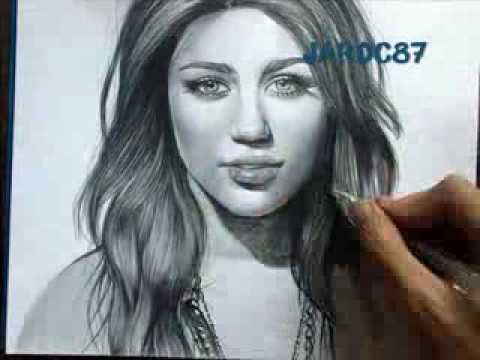 480x360 Drawing Miley Cyrus - Miley Cyrus Drawing