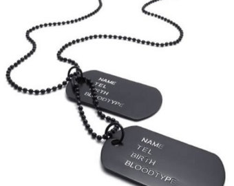 340x270 military dog tag etsy - Military Dog Tags Drawing
