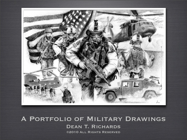 728x546 military drawing portfolio - Military Drawings