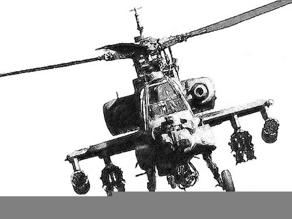 600x450 cobra helicopter drawing free images - Military Helicopter Drawing