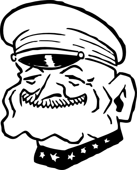 480x595 Military Man Smiling Clip Art Free Vector In Open Office Drawing - Military Man Drawing