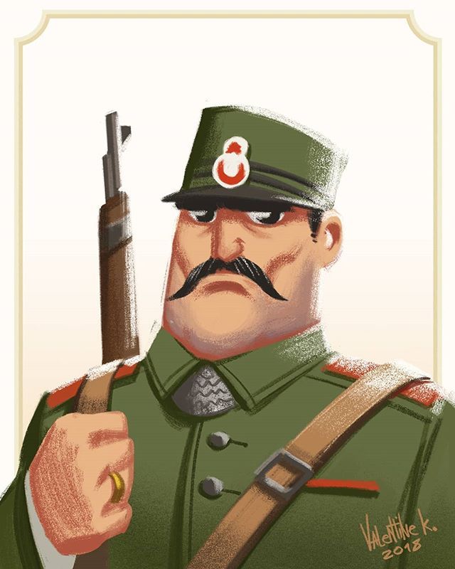 640x800 Turkish Military Man Gt - Military Man Drawing