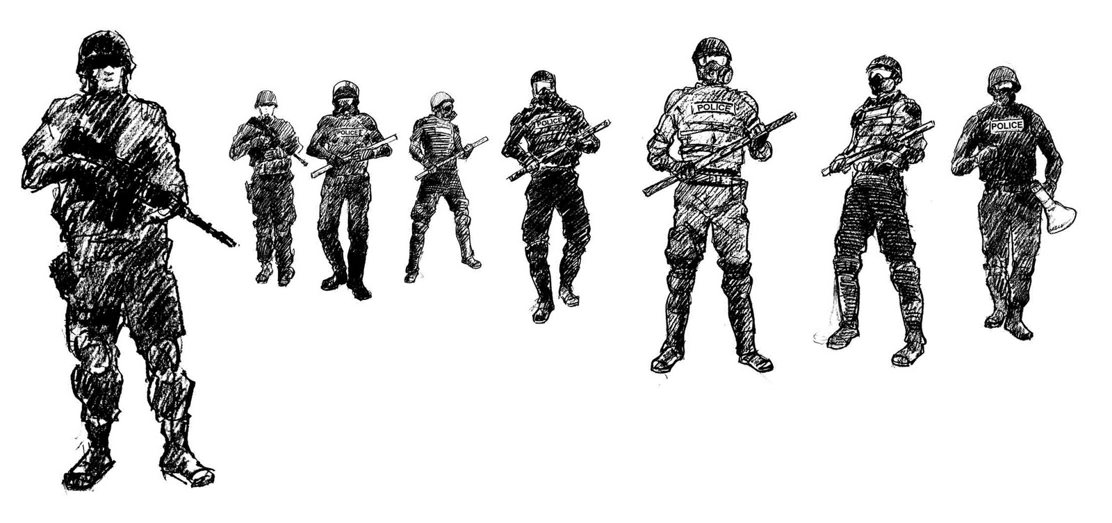 1600x753 soldier drawing free download - Military Soldier Drawing
