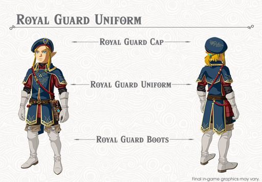 512x355 link in royal guard uniform drawing zelda amino - Military Uniform Drawing