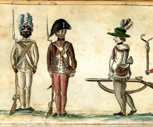 616x510 soldiers in uniform - Military Uniform Drawing