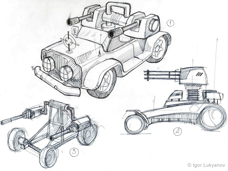 800x601 military vehicles concept sketch - Military Vehicles Drawings
