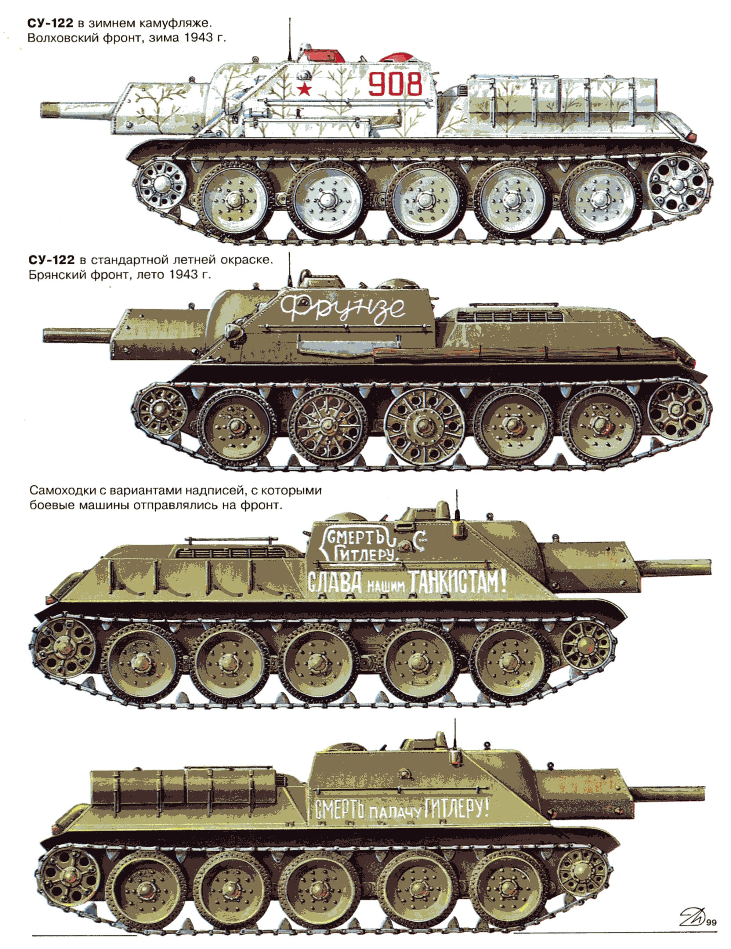 Су 122 рисунок