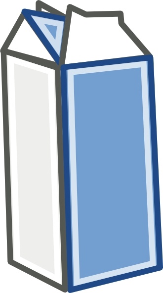 330x592 milk carton clipart drawing - Milk Carton Drawing