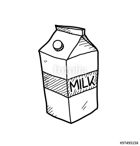 480x500 milk carton drawing - Milk Carton Drawing