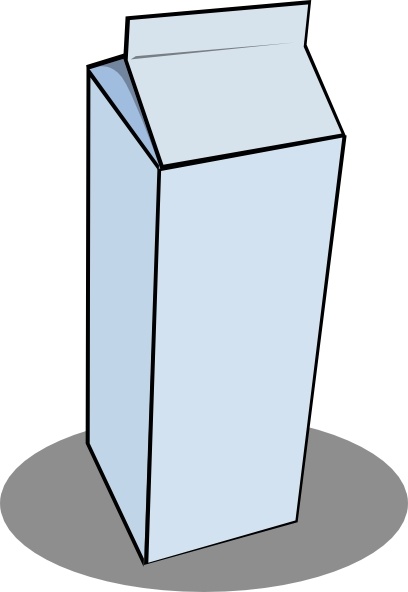 408x592 milk carton clip art free vector in open office drawing - Milk Carton Drawing