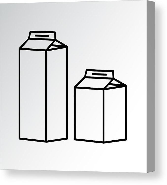 Milk Carton Drawing at PaintingValley.com | Explore collection of Milk
