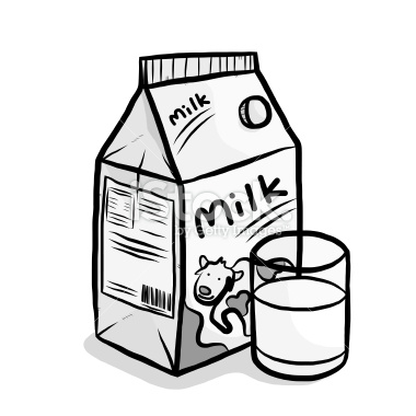 380x380 glass of milk drawing - Milk Drawing