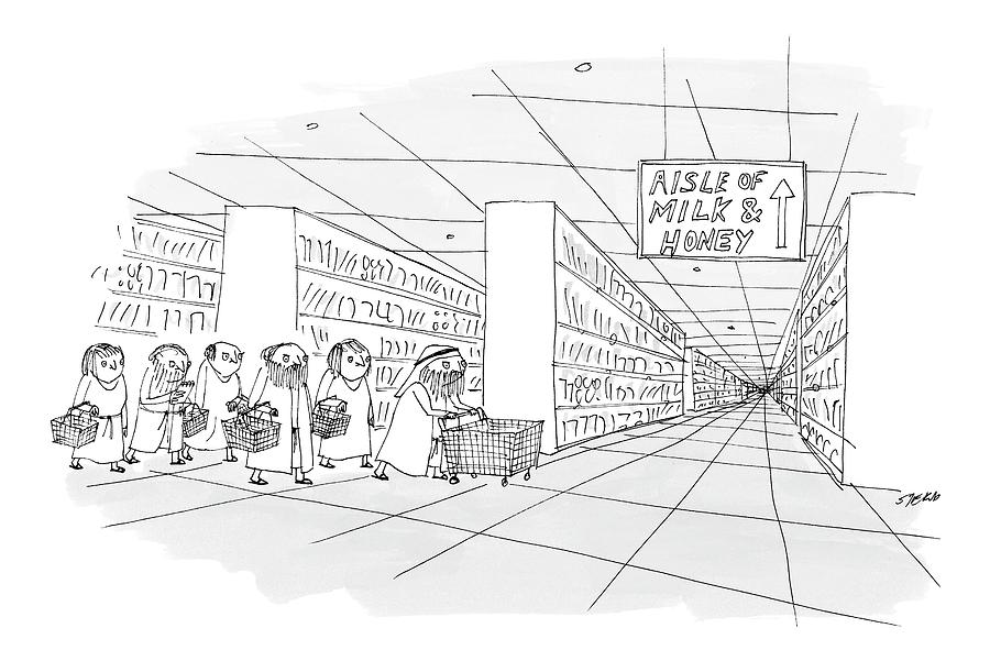 900x601 aisle of milk honey drawing - Milk Drawing