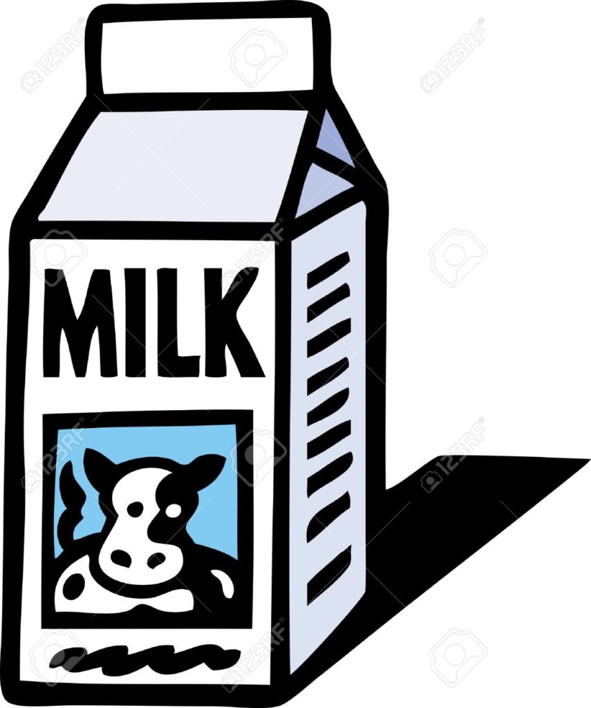 855x1024 carton of milk drawing clipart cartoon clip art - Milk Drawing