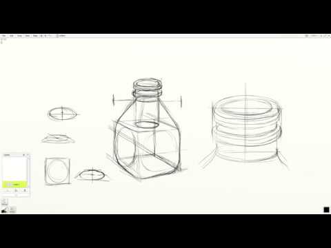480x360 old milk jug drawing - Milk Jug Drawing