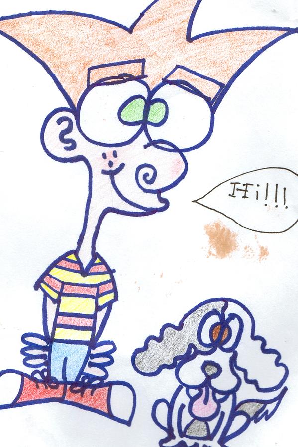 599x900 Hinkle And Milkshake Drawing - Milkshake Drawing