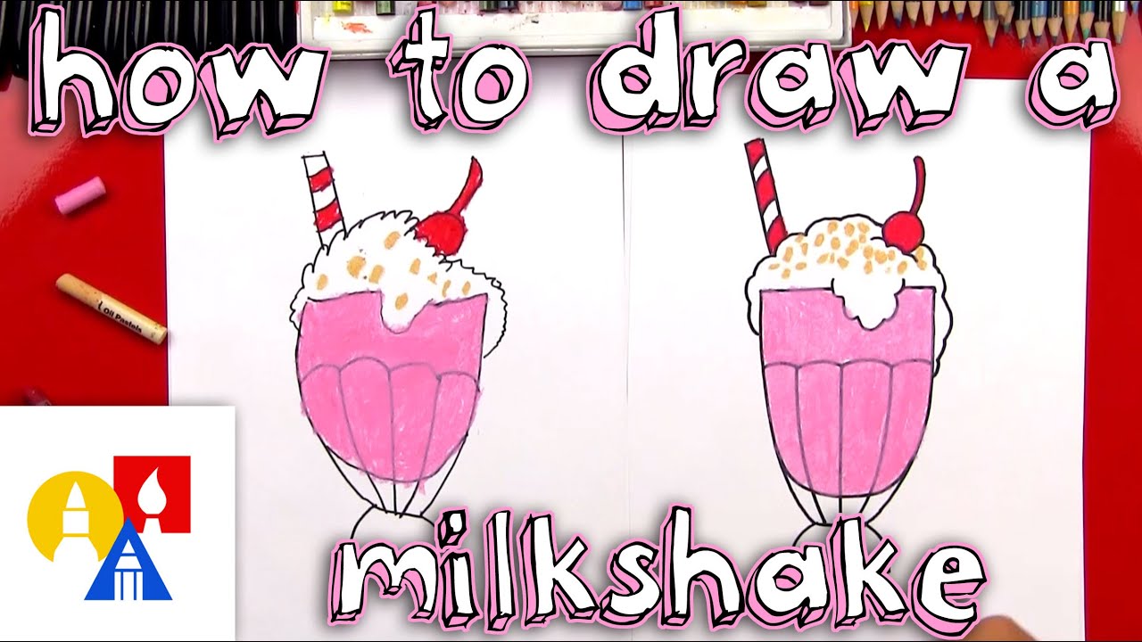1280x720 How To Draw A Milkshake - Milkshake Drawing
