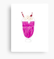 210x230 Milkshake Drawing Canvas Prints Redbubble - Milkshake Drawing