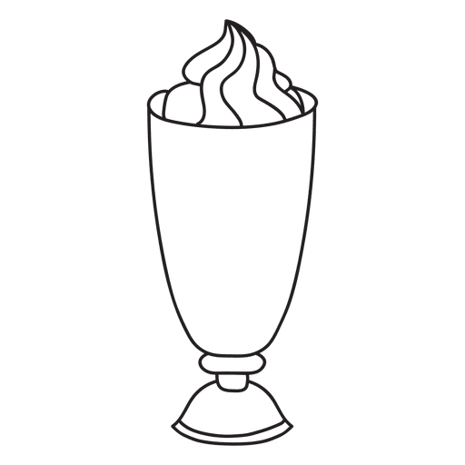 512x512 Doodle Milkshake Png - Milkshake Drawing