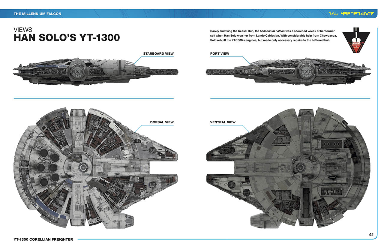 Millennium falcon чертежи