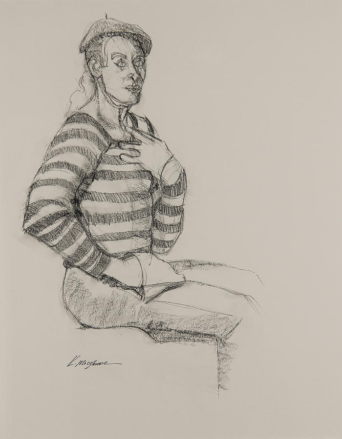 700x900 Mime Drawing - Mime Drawing