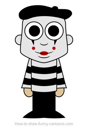 295x445 Mime Drawing - Mime Drawing