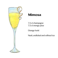 240x240 mimosa drink photos, royalty free images, graphics, vectors - Mimosa Drawing