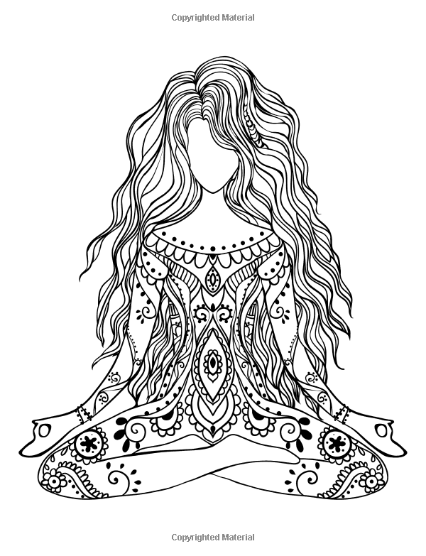 600x783 inner peace - Mindfulness Drawing