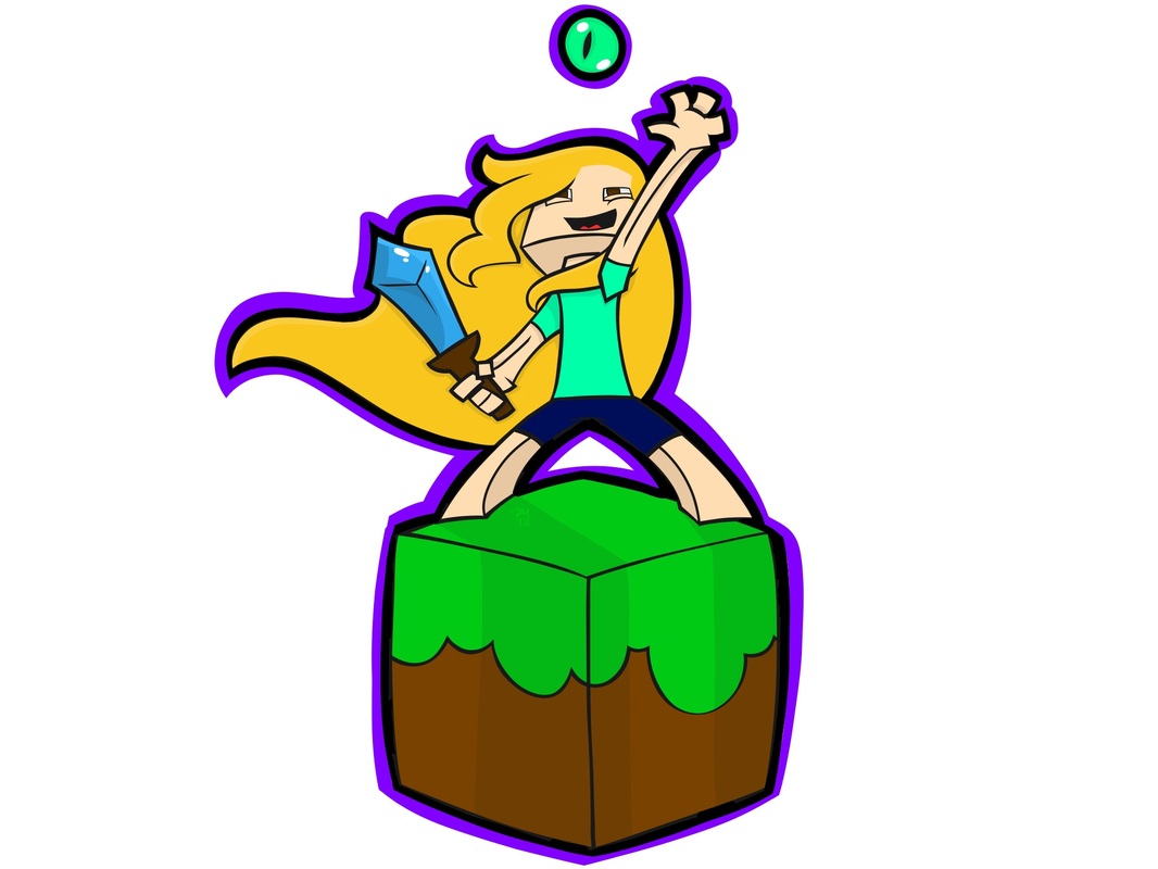 1066x800 Eye Of The Ender Drawingwallpaper - Minecraft Art Drawings