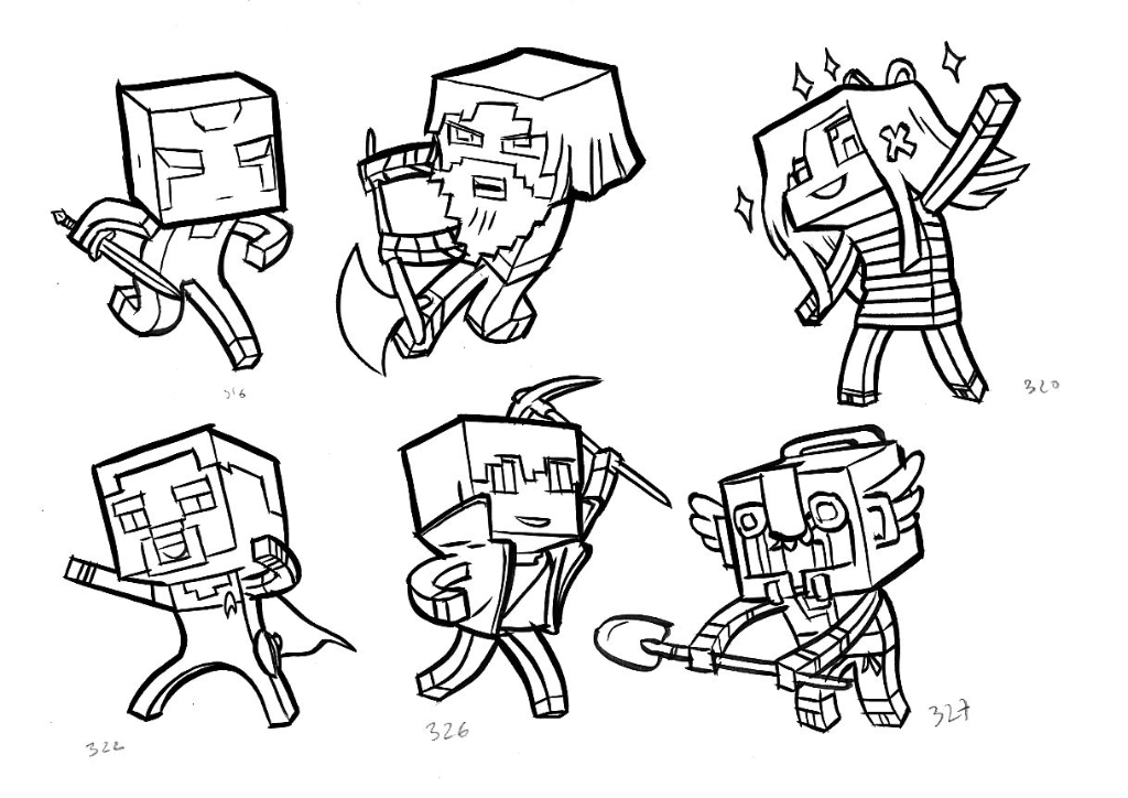 1024x724 Wondercraft - Minecraft Art Drawings