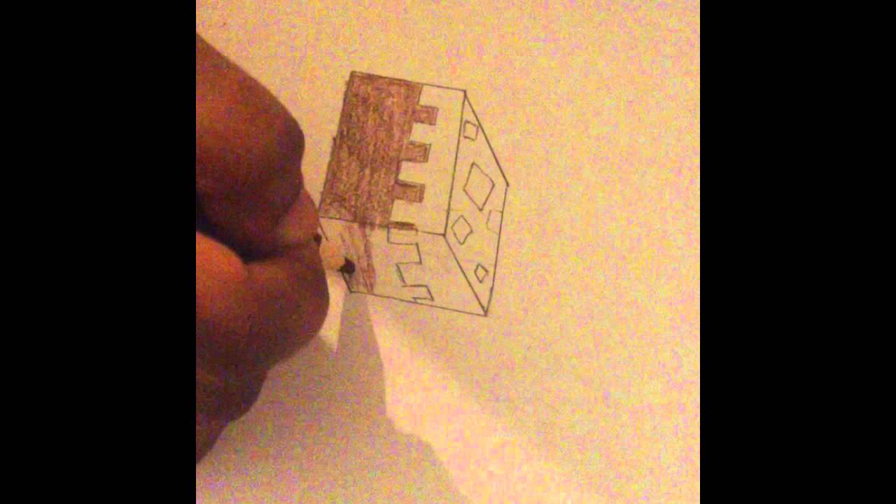 1280x720 How To Draw A Minecraft Cake - Minecraft Cake Drawing
