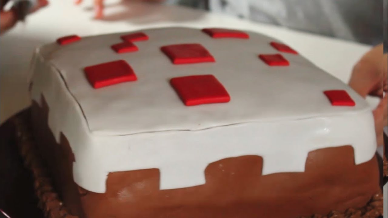 1280x720 Minecraft Cake How To! - Minecraft Cake Drawing