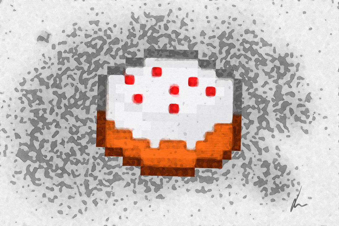 1095x730 Minecraft Cake Drawing - Minecraft Cake Drawing