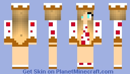 256x146 cute cake girl minecraft skin - Minecraft Cake Drawing