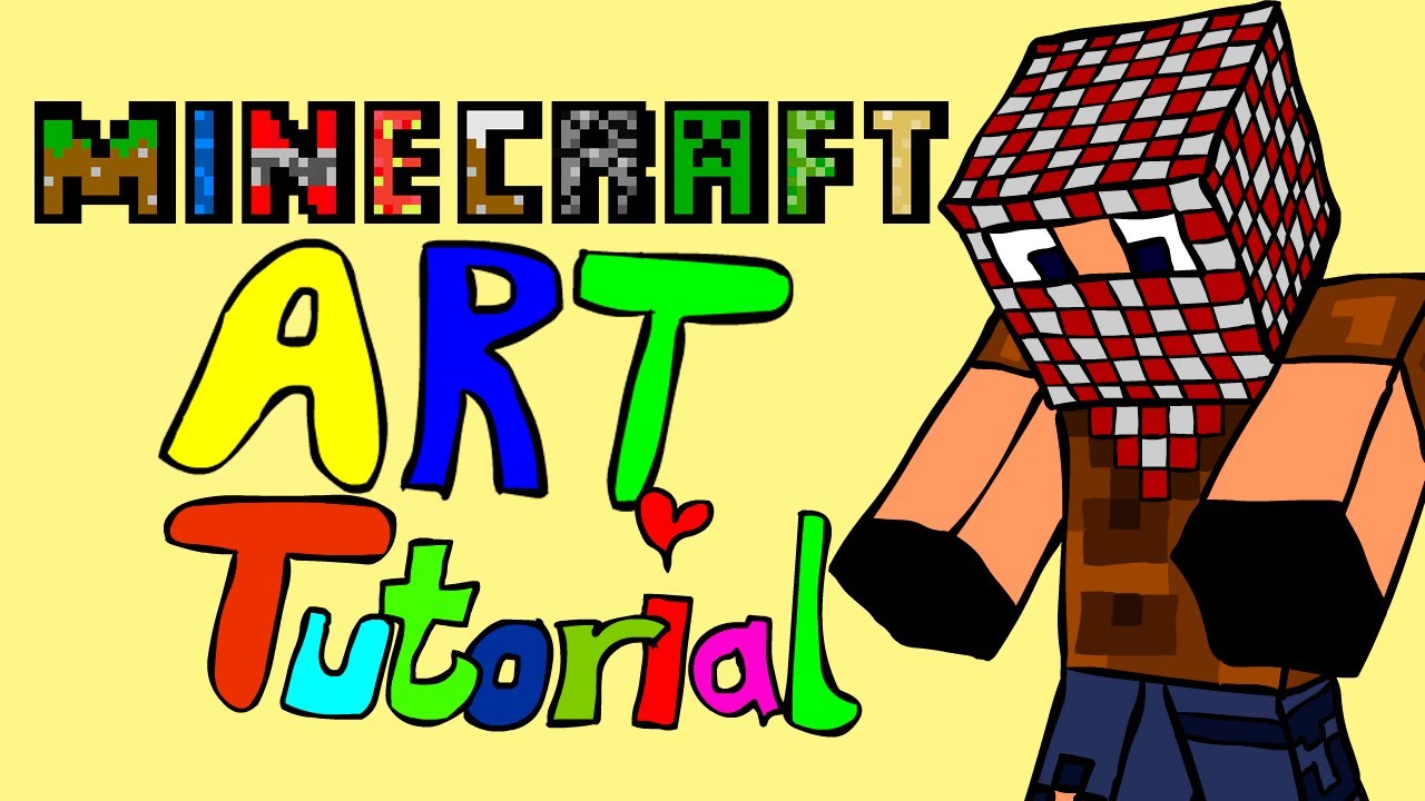 1280x720 Minecraft Cartoon Art Tutorial - Minecraft Cartoon Drawings