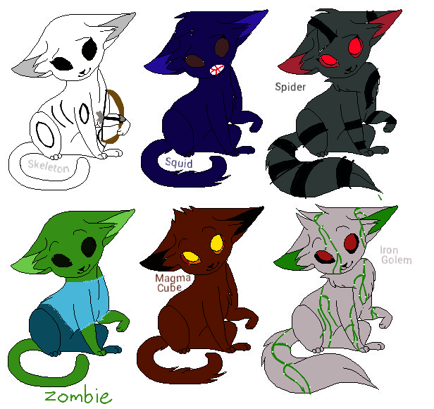 616x580 Minecraft Cat Drawing - Minecraft Cat Drawing