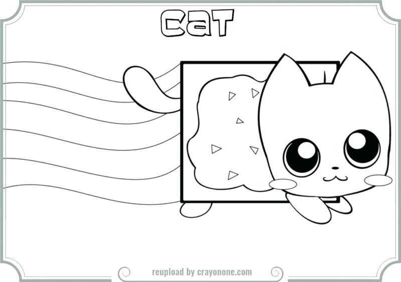 800x563 Minecraft Coloring Pages Coloring Pages To Print Full Size Of Cat - Minecraft Cat Drawing