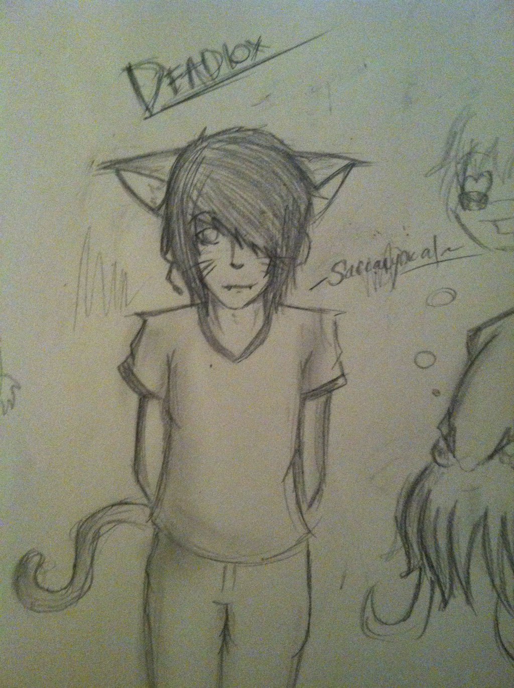 1024x1371 minecraft deadlox drawing - Minecraft Deadlox Drawing