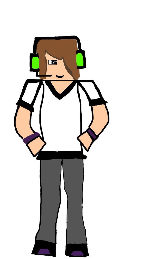 608x1080 tc minecraft art book - Minecraft Deadlox Drawing