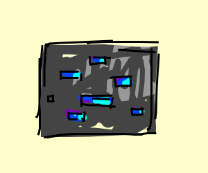300x250 Minecraft Diamond Ore Drawing - Minecraft Diamond Drawing