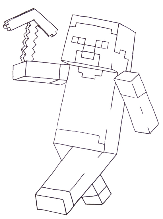 573x768 minecraft diamond sword drawing - Minecraft Diamond Sword Drawing