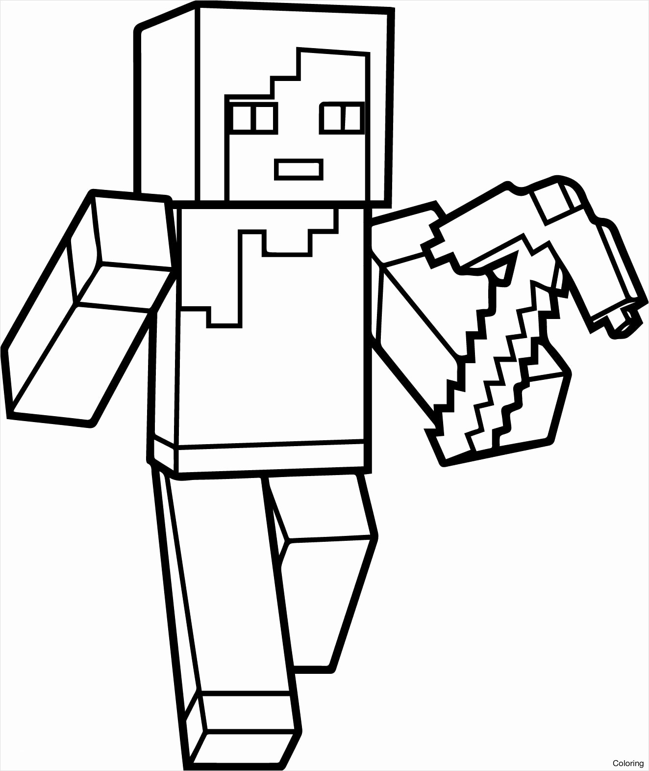 1324x1571 minecraft coloring games unique minecraft coloring pages to print - Minecraft Drawing Games
