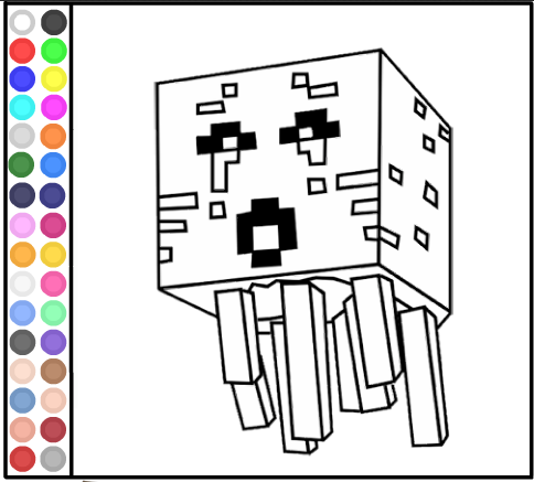 Minecraft Drawing Games at PaintingValley.com | Explore collection of