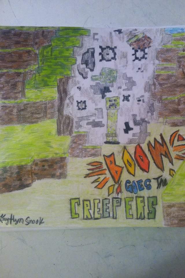 640x960 first minecraft drawing video games amino - Minecraft Drawing Games