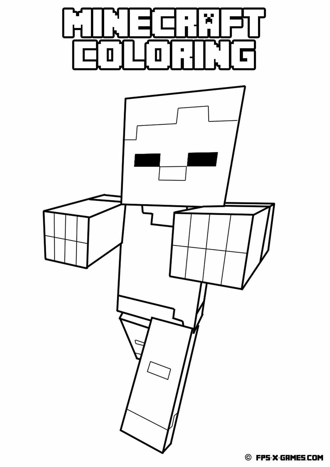 1131x1600 ok, so it's not just me who loves zombies printable minecraft - Minecraft Drawing Zombie