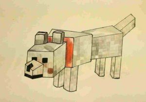 300x210 rhcom how easy minecraft drawings to draw steve - Minecraft Drawings