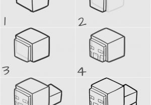 300x210 Minecraft Drawings Step - Minecraft Drawings Step By Step