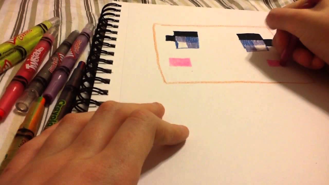 1280x720 How To Draw The Minecraft Galaxy Girl - Minecraft Girl Drawing