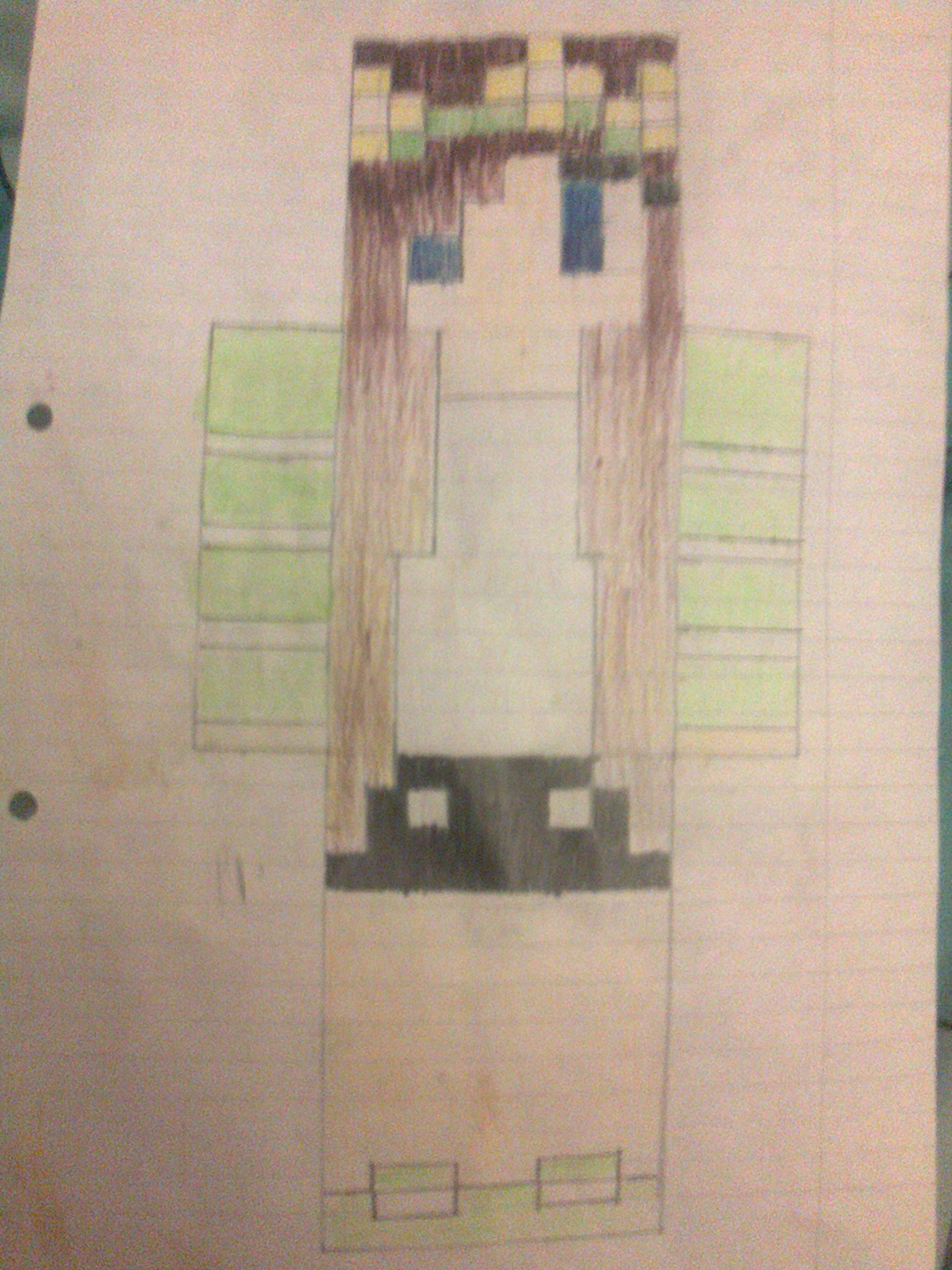1944x2592 minecraft summer girl skin drawing - Minecraft Girl Drawing
